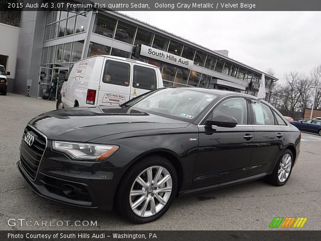 2015 Audi A6 3.0T Premium Plus quattro Sedan in Oolong Gray Metallic