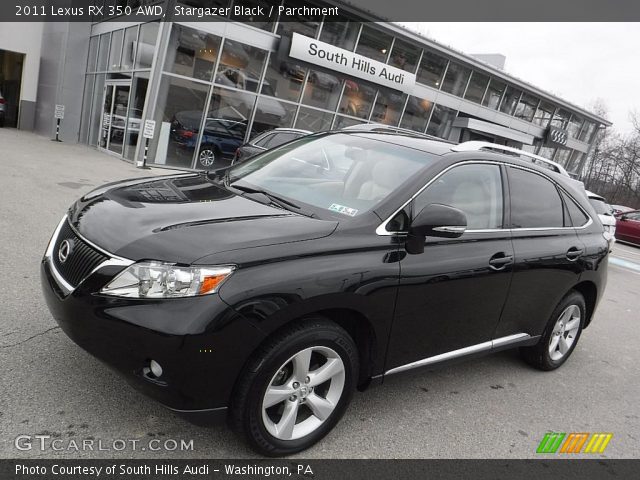 2011 Lexus RX 350 AWD in Stargazer Black