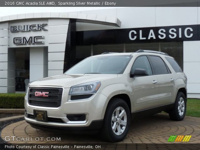 2016 GMC Acadia SLE AWD in Sparkling Silver Metallic