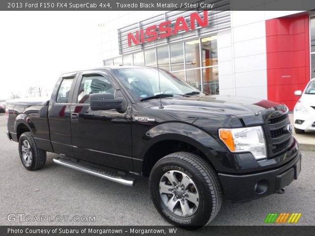 2013 Ford F150 FX4 SuperCab 4x4 in Tuxedo Black Metallic