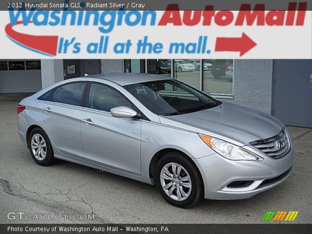 2012 Hyundai Sonata GLS in Radiant Silver
