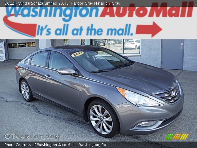 2012 Hyundai Sonata Limited 2.0T in Harbor Gray Metallic