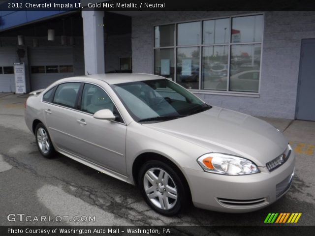 2012 Chevrolet Impala LT in Gold Mist Metallic