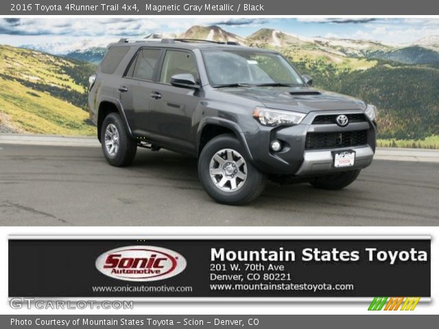 2016 Toyota 4Runner Trail 4x4 in Magnetic Gray Metallic