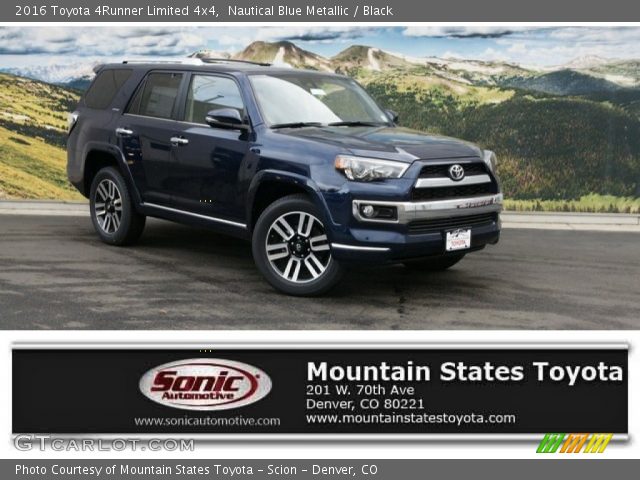 2016 Toyota 4Runner Limited 4x4 in Nautical Blue Metallic