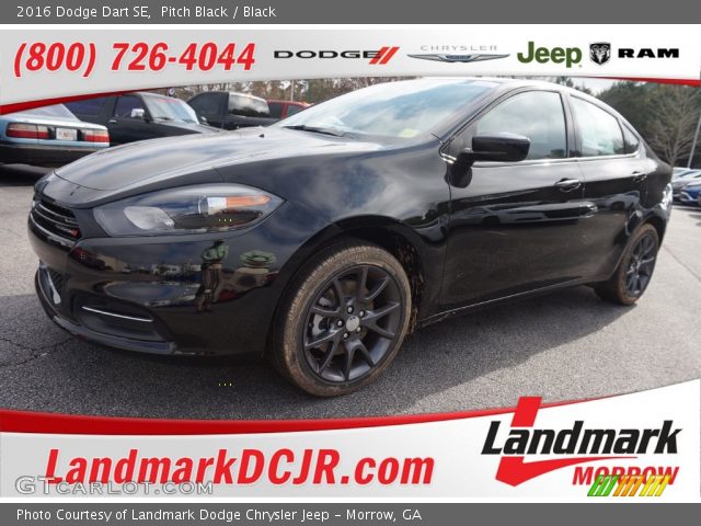 2016 Dodge Dart SE in Pitch Black