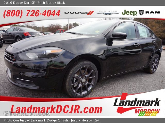 2016 Dodge Dart SE in Pitch Black
