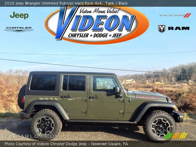 2016 Jeep Wrangler Unlimited Rubicon Hard Rock 4x4 in Tank