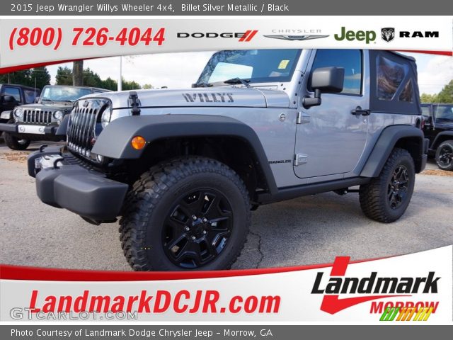 2015 Jeep Wrangler Willys Wheeler 4x4 in Billet Silver Metallic