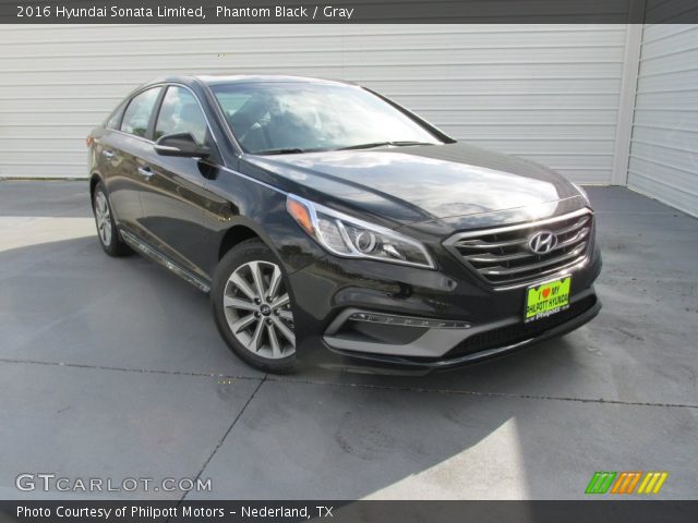 2016 Hyundai Sonata Limited in Phantom Black