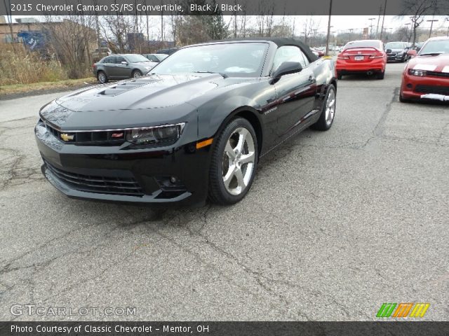 2015 Chevrolet Camaro SS/RS Convertible in Black