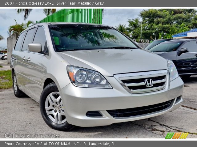 2007 Honda Odyssey EX-L in Silver Pearl Metallic