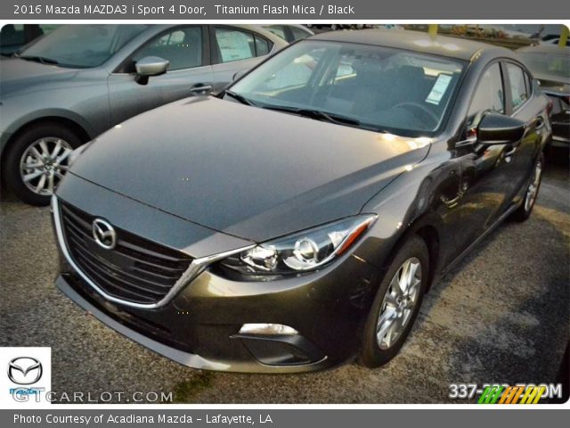 2016 Mazda MAZDA3 i Sport 4 Door in Titanium Flash Mica