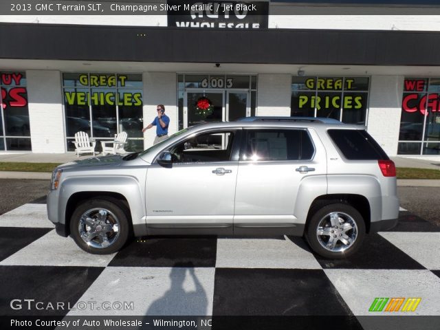 2013 GMC Terrain SLT in Champagne Silver Metallic