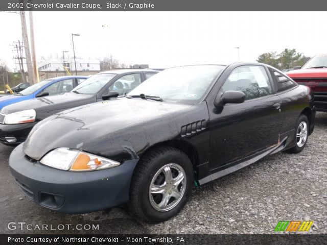 2002 Chevrolet Cavalier Coupe in Black