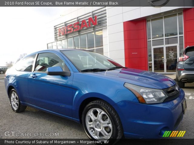 2010 Ford Focus SE Coupe in Blue Flame Metallic