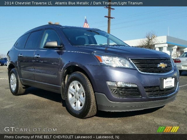 2014 Chevrolet Traverse LS in Atlantis Blue Metallic