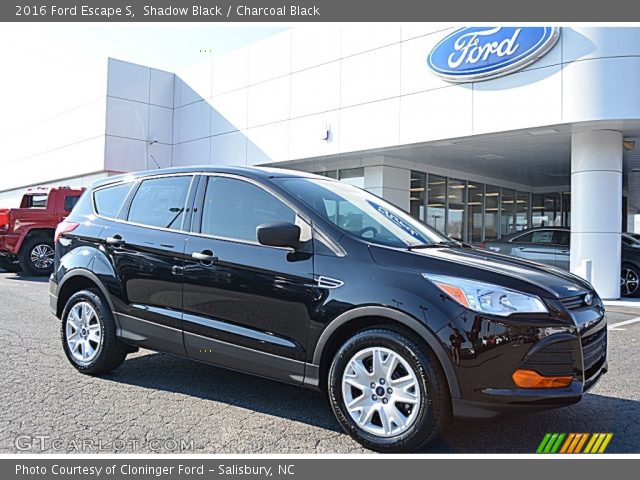 2016 Ford Escape S in Shadow Black