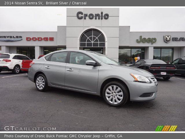 2014 Nissan Sentra SV in Brilliant Silver