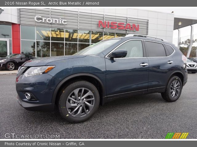 2016 Nissan Rogue SL in Arctic Blue Metallic