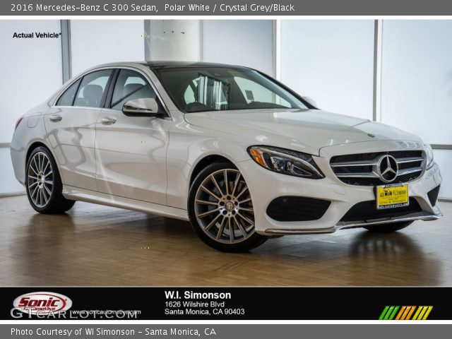 2016 Mercedes-Benz C 300 Sedan in Polar White