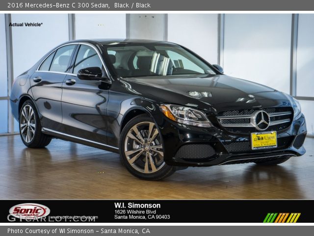2016 Mercedes-Benz C 300 Sedan in Black