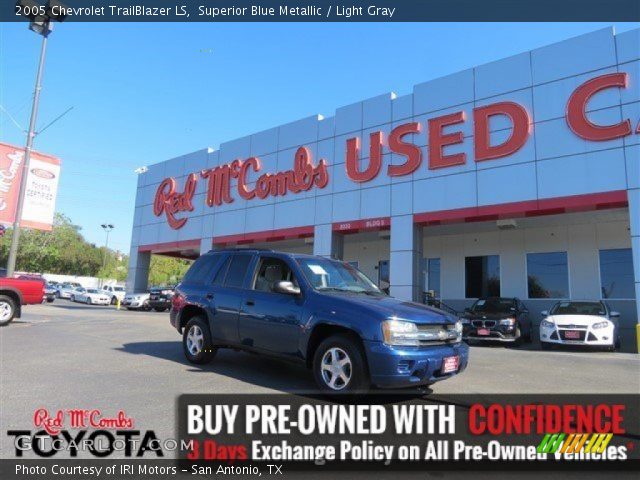 2005 Chevrolet TrailBlazer LS in Superior Blue Metallic
