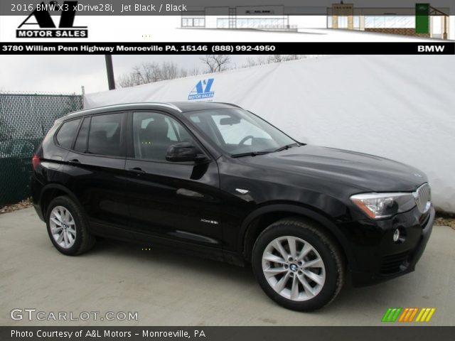 2016 BMW X3 xDrive28i in Jet Black