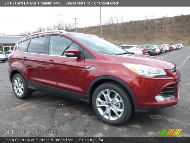 2016 Ford Escape Titanium 4WD in Sunset Metallic