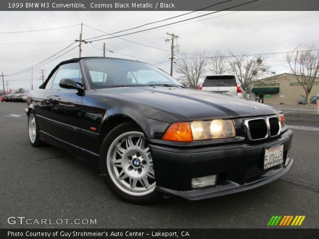 1999 BMW M3 Convertible in Cosmos Black Metallic