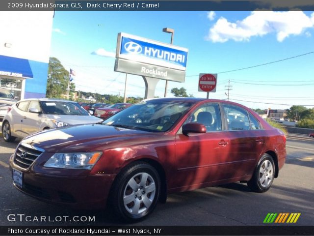2009 Hyundai Sonata GLS in Dark Cherry Red