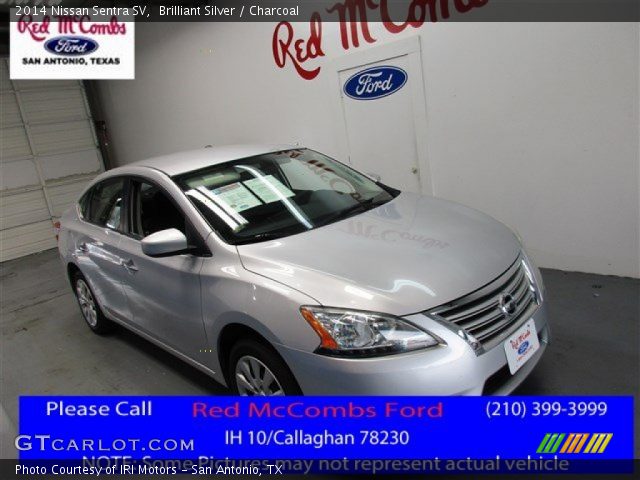 2014 Nissan Sentra SV in Brilliant Silver