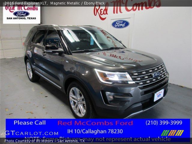 2016 Ford Explorer XLT in Magnetic Metallic