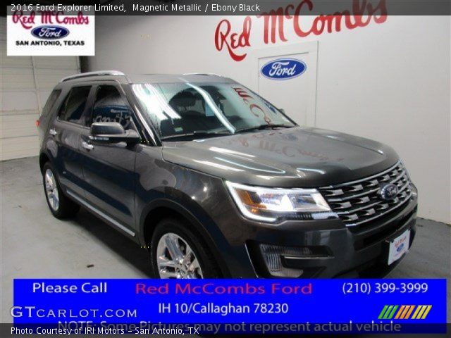 2016 Ford Explorer Limited in Magnetic Metallic