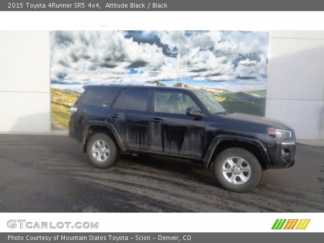 2015 Toyota 4Runner SR5 4x4 in Attitude Black