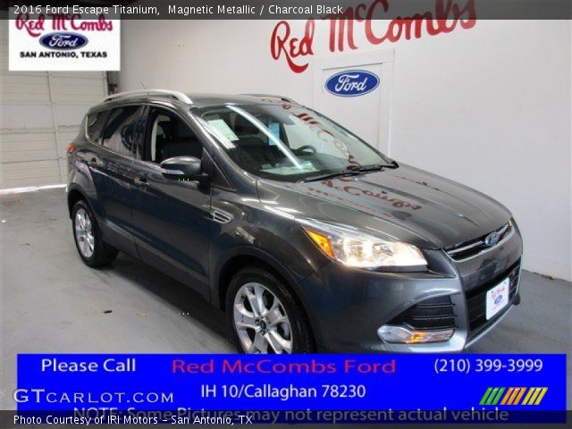 2016 Ford Escape Titanium in Magnetic Metallic