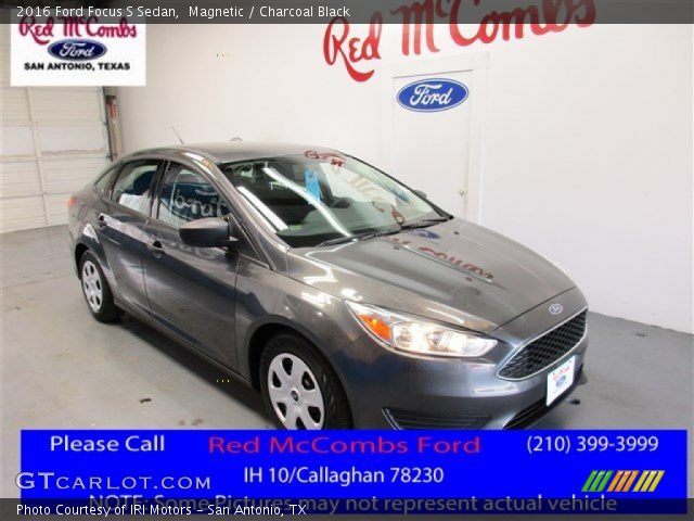 2016 Ford Focus S Sedan in Magnetic