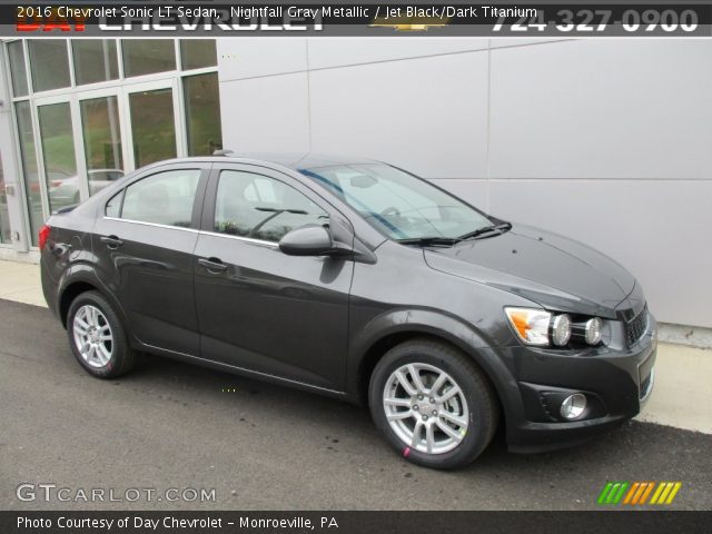 2016 Chevrolet Sonic LT Sedan in Nightfall Gray Metallic