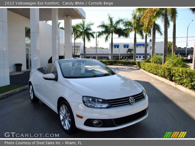 2013 Volkswagen Eos Komfort in Candy White