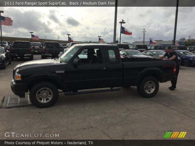 2011 Ford Ranger Sport SuperCab in Black