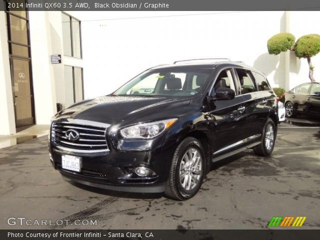 2014 Infiniti QX60 3.5 AWD in Black Obsidian