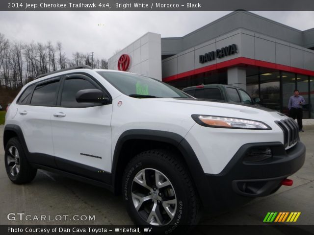 2014 Jeep Cherokee Trailhawk 4x4 in Bright White