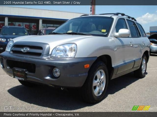 2005 Hyundai Santa Fe GLS 4WD in Smart Silver