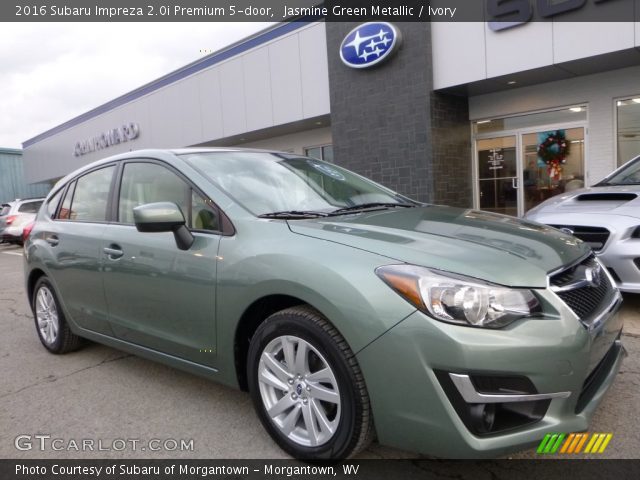 2016 Subaru Impreza 2.0i Premium 5-door in Jasmine Green Metallic
