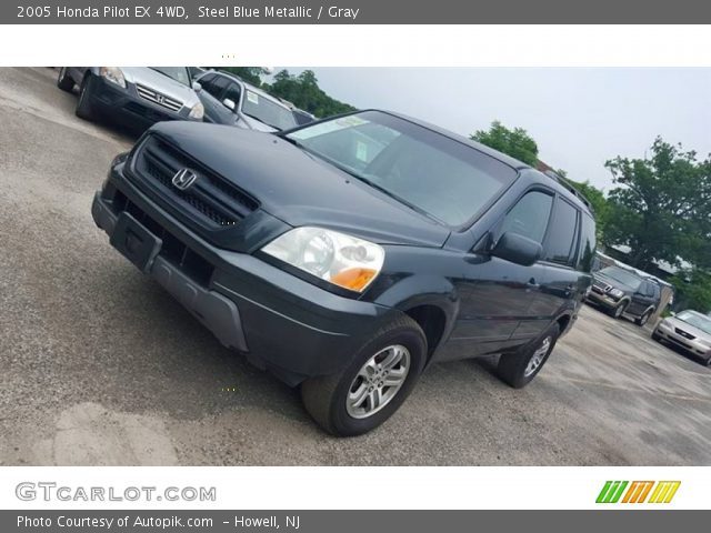2005 Honda Pilot EX 4WD in Steel Blue Metallic