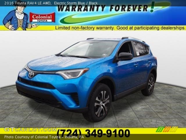 2016 Toyota RAV4 LE AWD in Electric Storm Blue