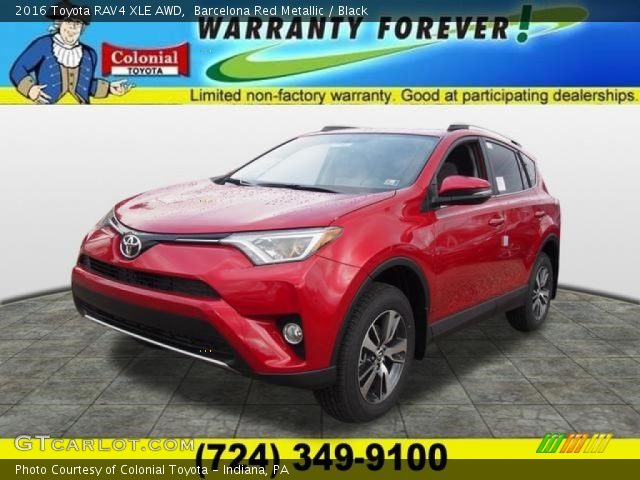 2016 Toyota RAV4 XLE AWD in Barcelona Red Metallic