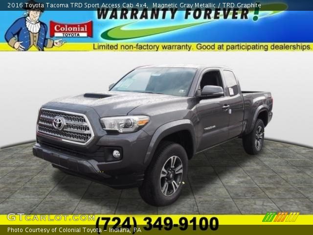 2016 Toyota Tacoma TRD Sport Access Cab 4x4 in Magnetic Gray Metallic