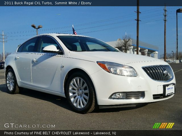 2011 Buick Regal CXL Turbo in Summit White