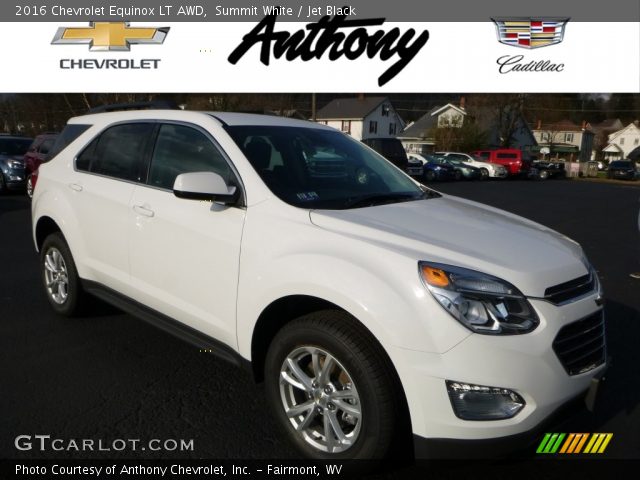 2016 Chevrolet Equinox LT AWD in Summit White